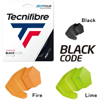 テクニファイバー(Tecnifibre) 硬式テニスストリング BLACK CODE 