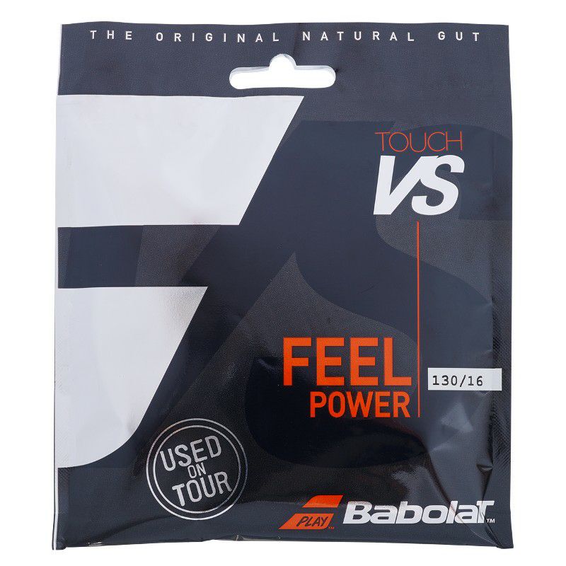 バボラ(Babolat) テニスストリング タッチVS (TOUCH VS) 1.25mm/1.30mm 