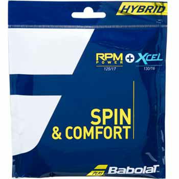 バボラ(Babolat) 硬式テニス ハイブリッドストリング RPM ブラスト 125 RPM ソフト 130 (281039)  テニスショップＬＡＦＩＮＯ（ラフィノ）