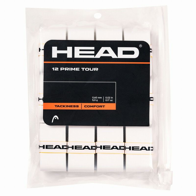 ヘッド（HEAD）グリップテープ プライムツアー（PRIME TOUR）12本入りジッパー袋 285631
