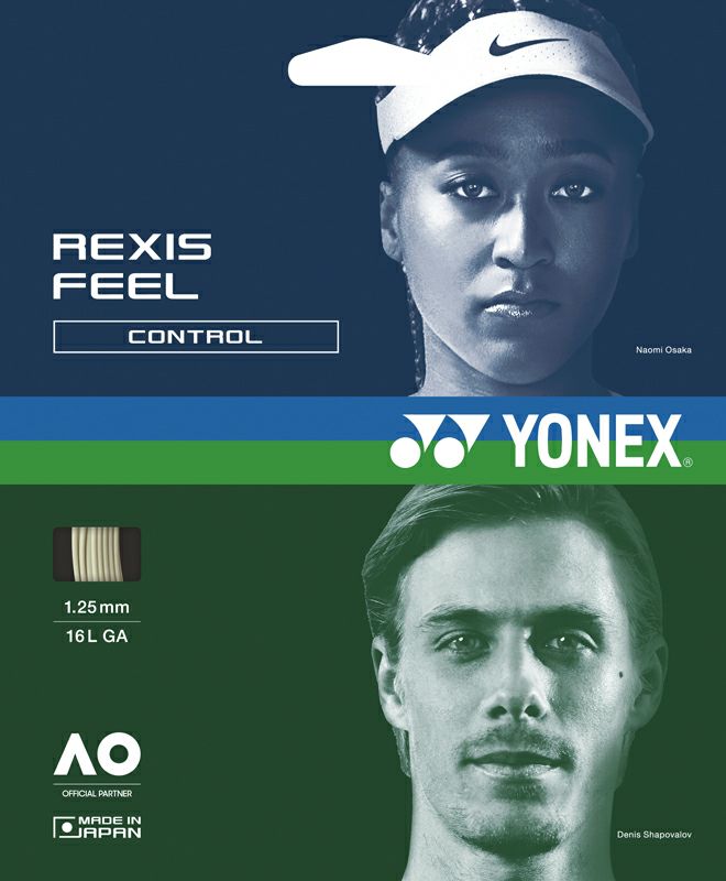 ヨネックス(YONEX) 硬式テニスストリング レクシス フィール (REXIS FEEL) 1.25mm(TGRFL125)  1.30mm(TGRFL130) | テニスショップＬＡＦＩＮＯ（ラフィノ）