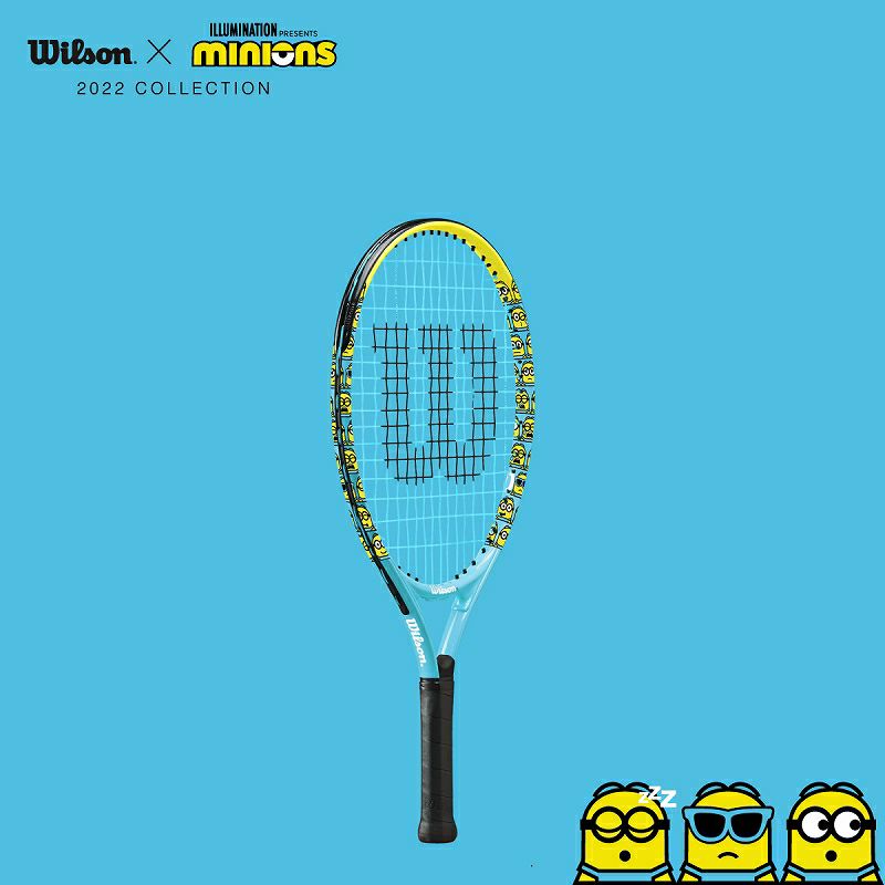 ウイルソン（Wilson）ジュニアテニスラケット ミニオンズ 2.0 JR 21