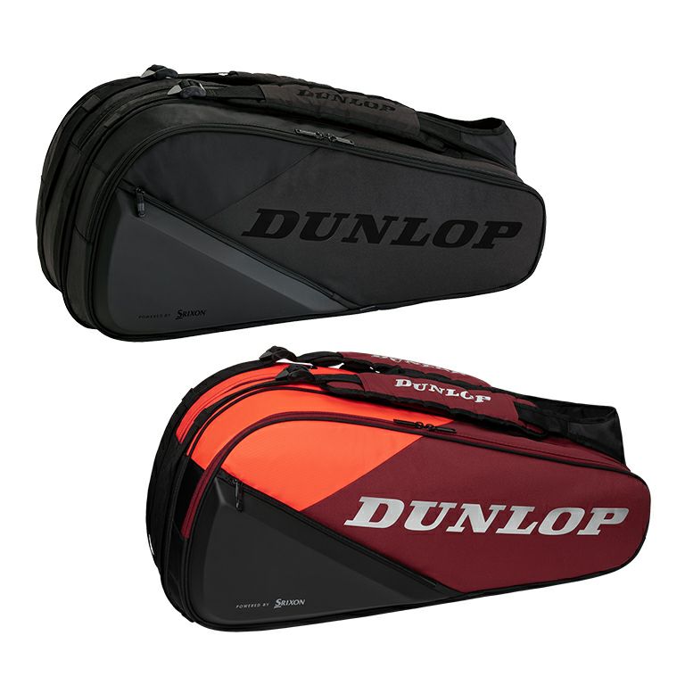 ダンロップ（DUNLOP）ラケットバッグ(テニスラケット8本収納可 