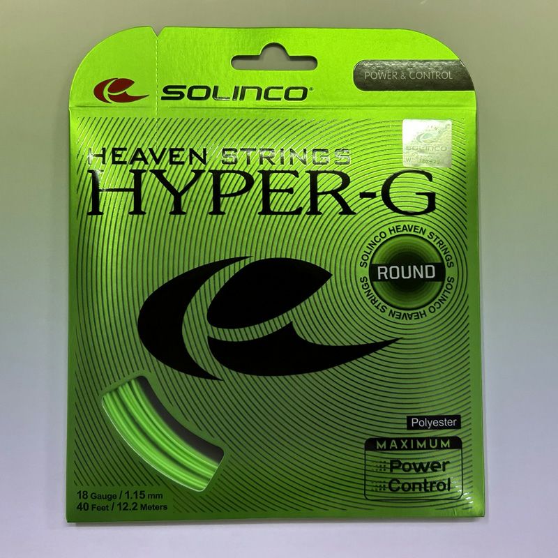 ソリンコ(SOLINCO) 硬式テニスストリング ハイパー G ラウンド(HYPER-G 