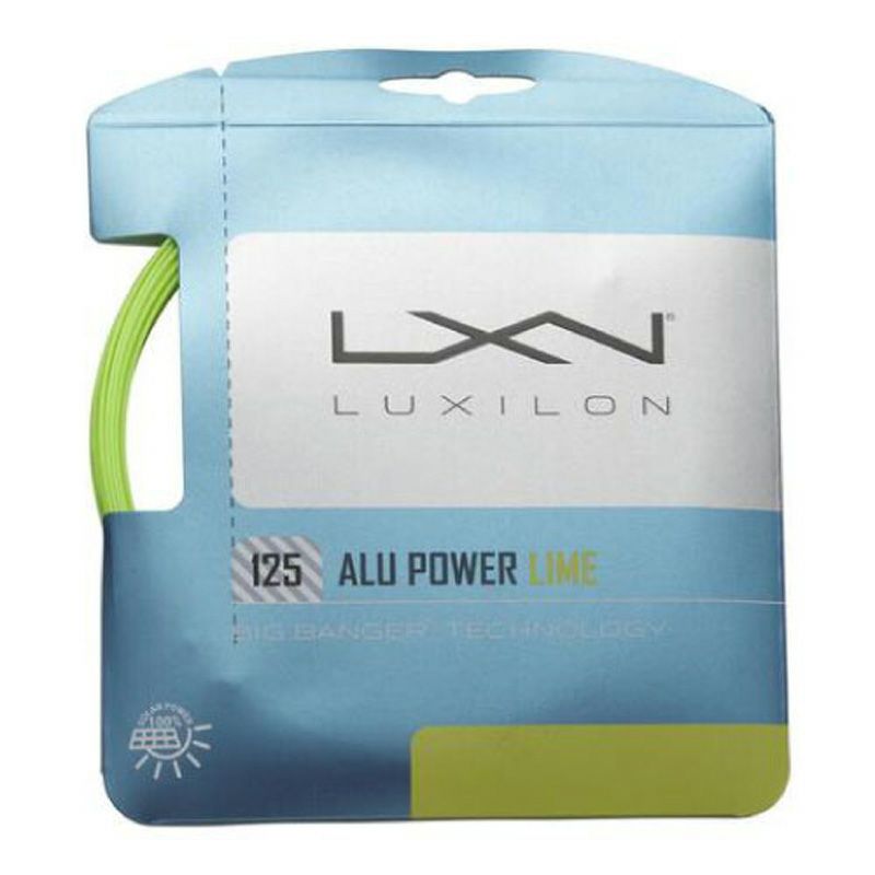 ルキシロン(LUXILON) 硬式テニスストリング アルパワー 125 ライム 