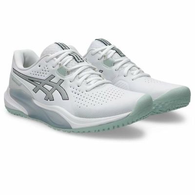 [美品]ASICS テニスシューズ GEL-RESOLUTION X WIDE GEL-RESOLUTION X（オールコート） | WHITE/INDIGO FOG | メンズ