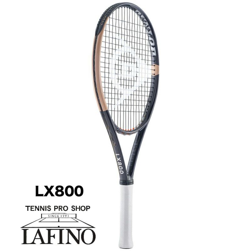 ラケット(硬式用) DUNLOP LX800 G2 Dunlop LX 800 Tennis Racquet - Silver/White | Midwest