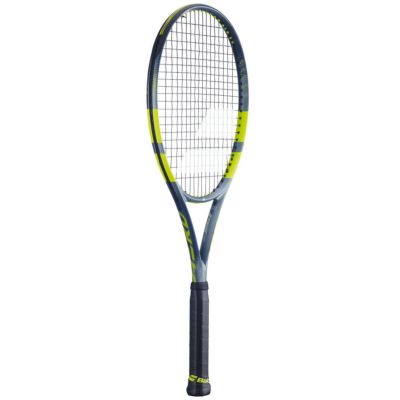 ガット付き Babolat Lafino テニスラケット ブラック/グリーン ガット